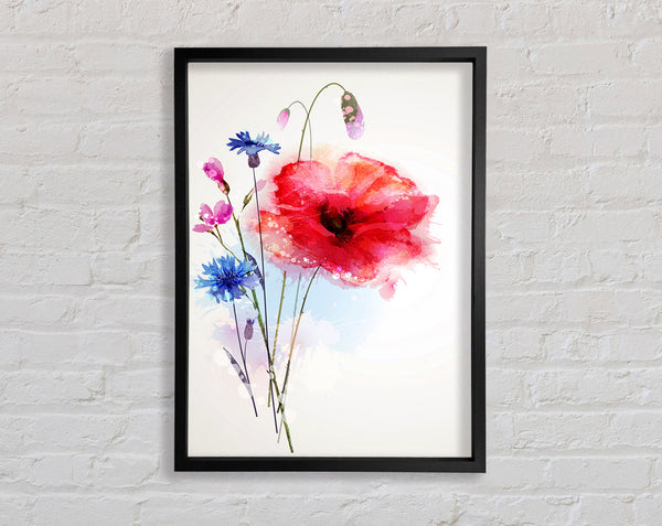 Poppy Magic Framed Print