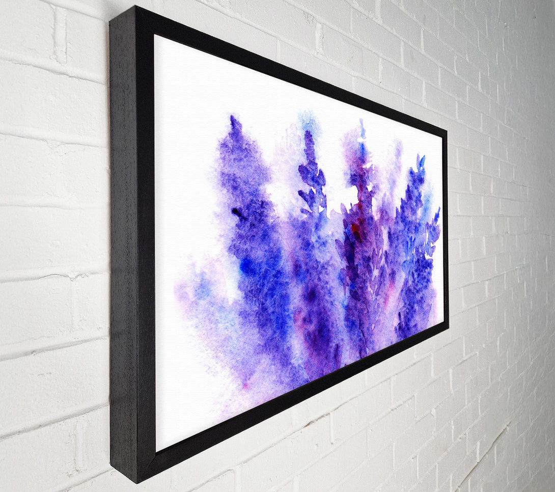  A Canvas Print of Larkspur Beauty Canvas Wall Art