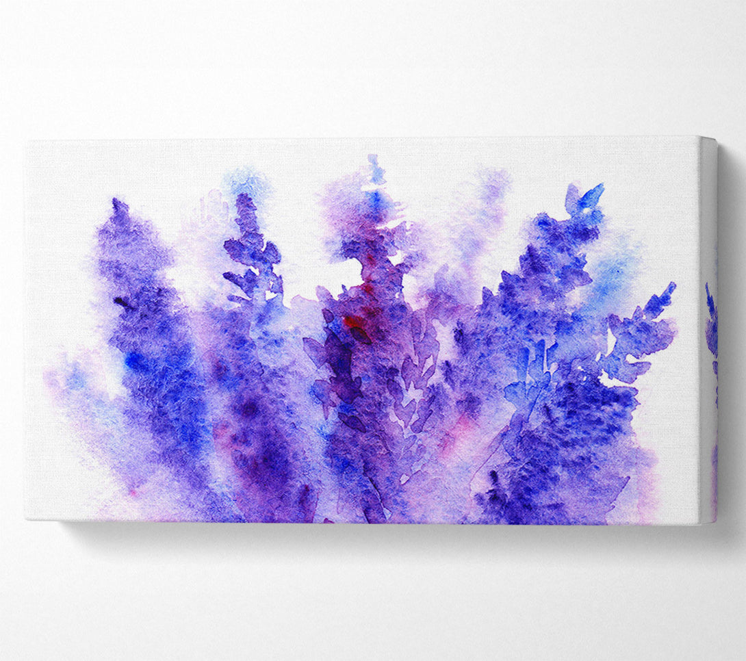  A Canvas Print of Larkspur Beauty Canvas Wall Art