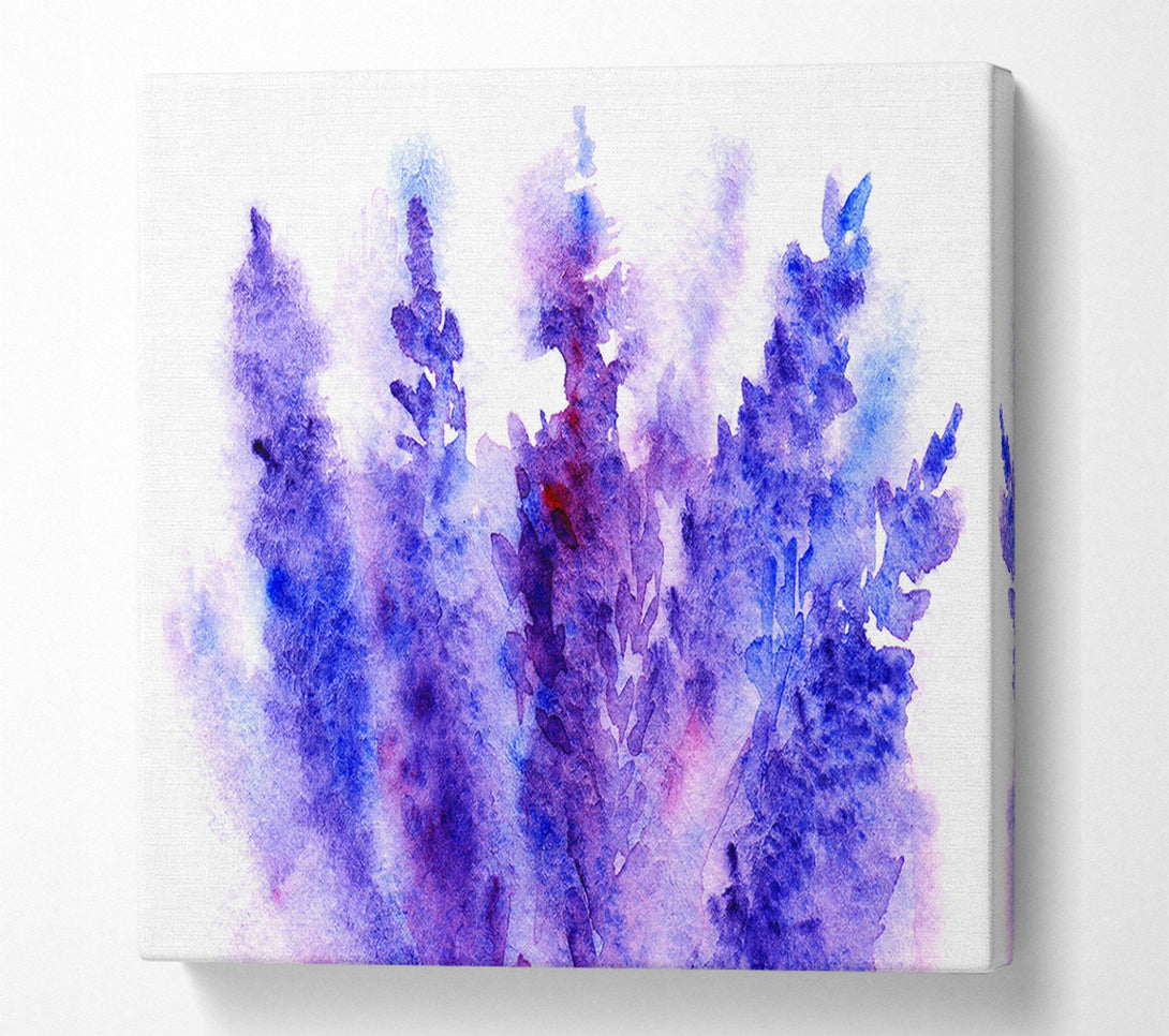  A Canvas Print of Larkspur Beauty Canvas Wall Art