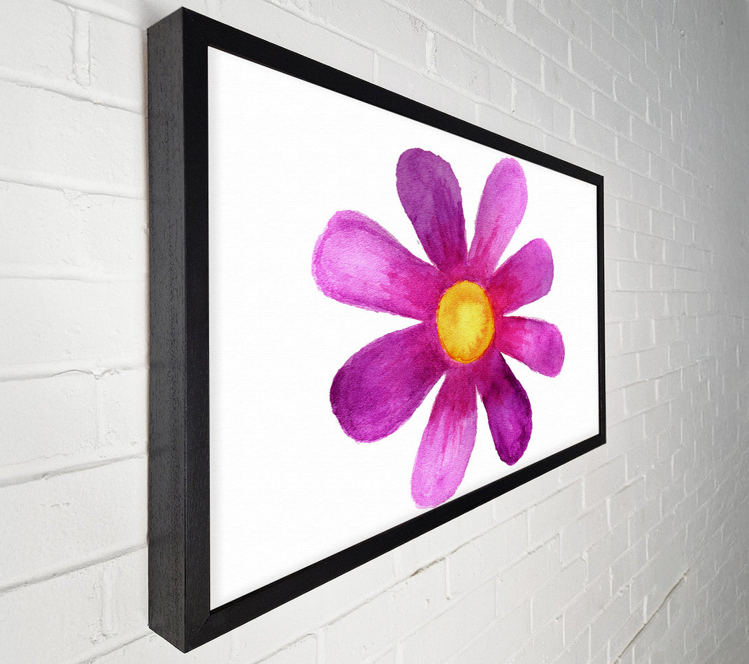  A Canvas Print of Pink Daisy Face Canvas Print