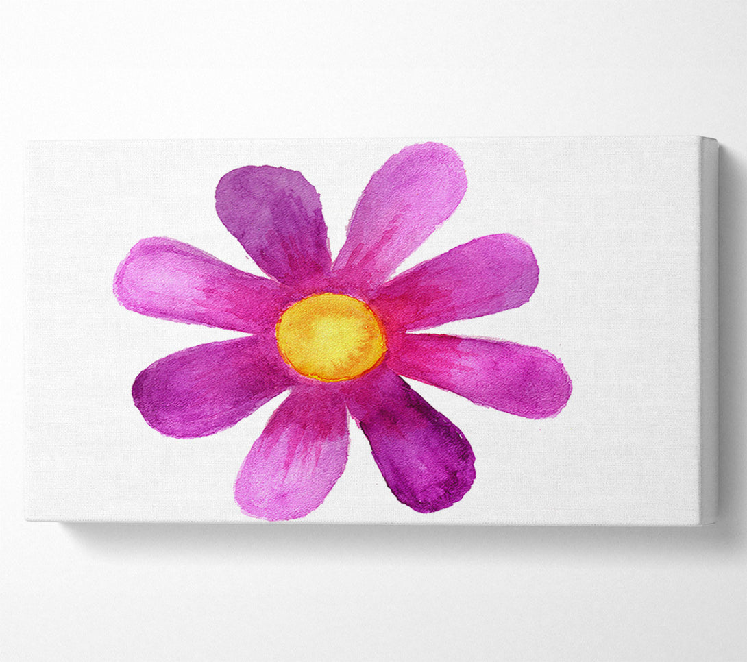  A Canvas Print of Pink Daisy Face Canvas Print