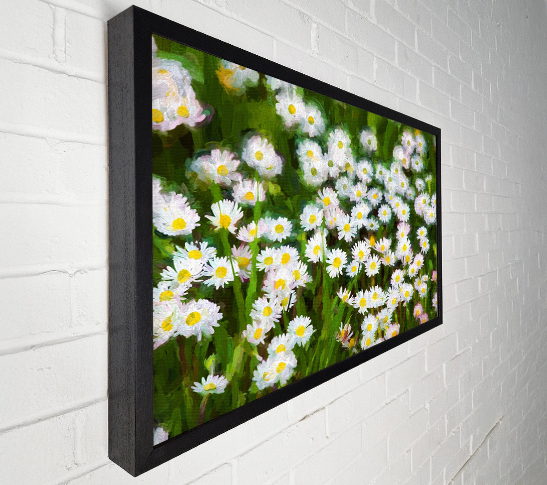  A Canvas Print of White Daisy Heaven Canvas Print