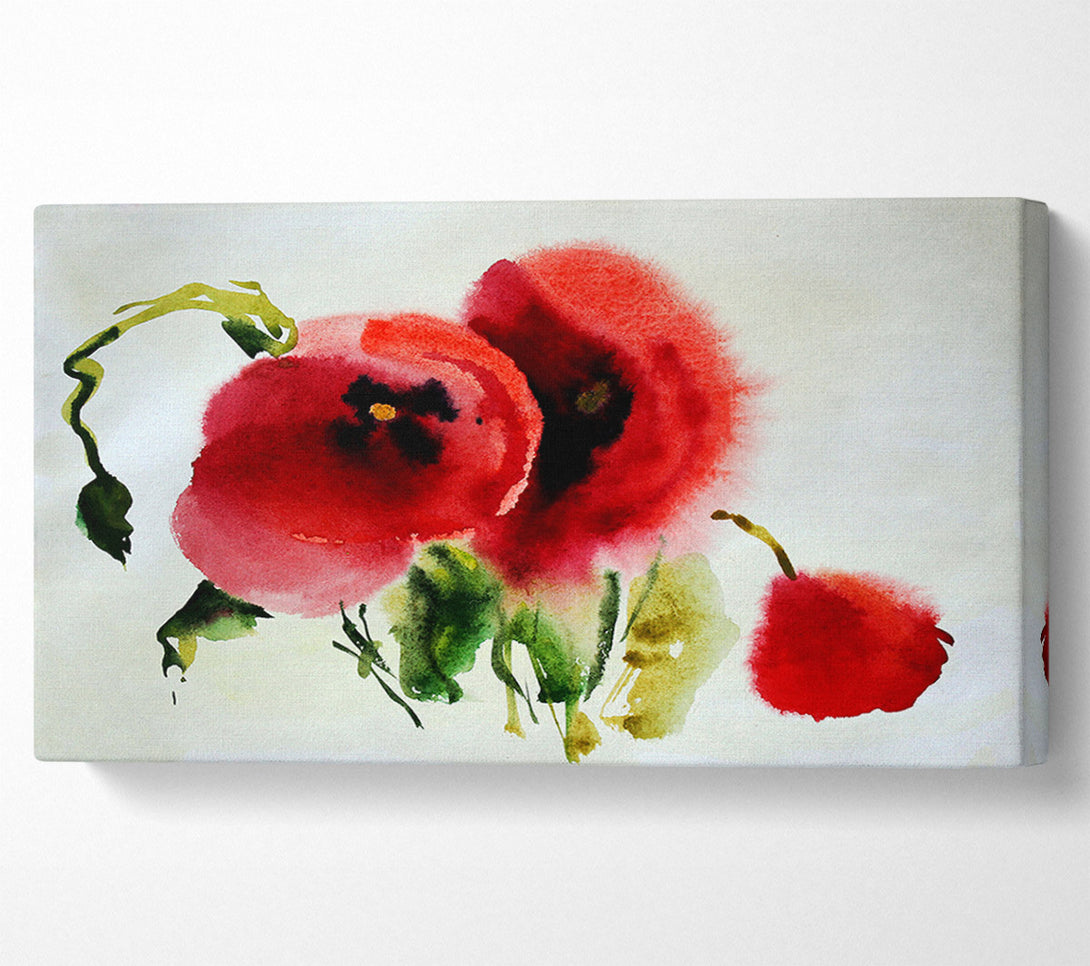  A Canvas Print of Poppy Vision Canvas Art