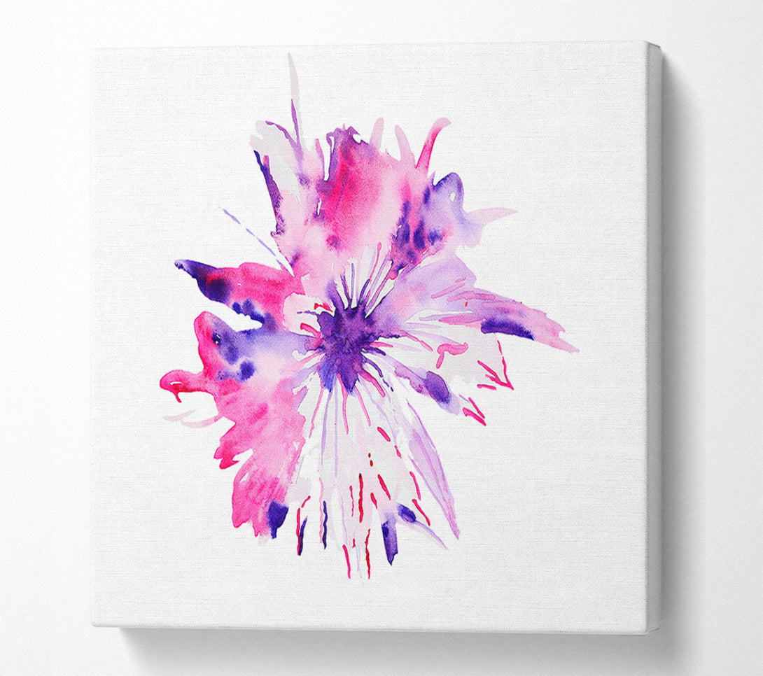  A Canvas Print of Stunning Petals Canvas Art