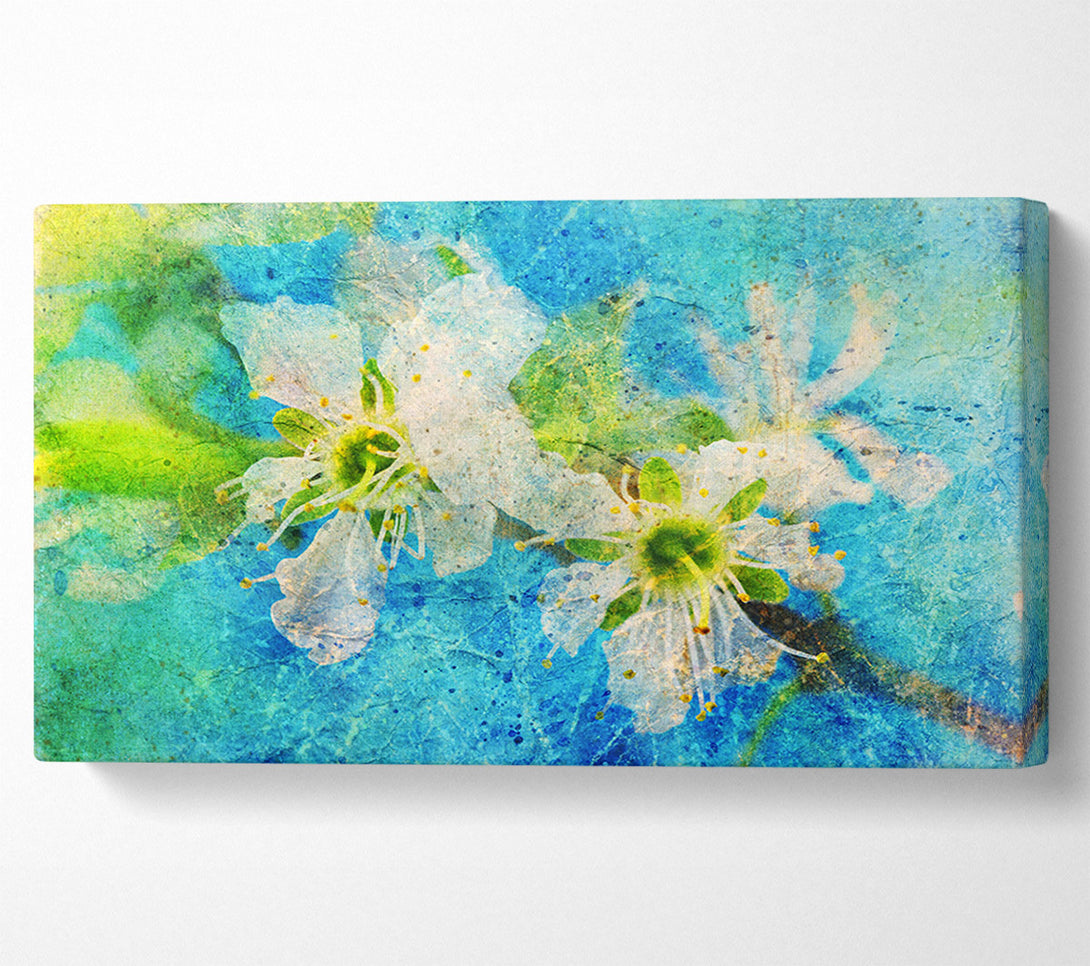  A Canvas Print of Cherry Apple Blossom Canvas Wall Art