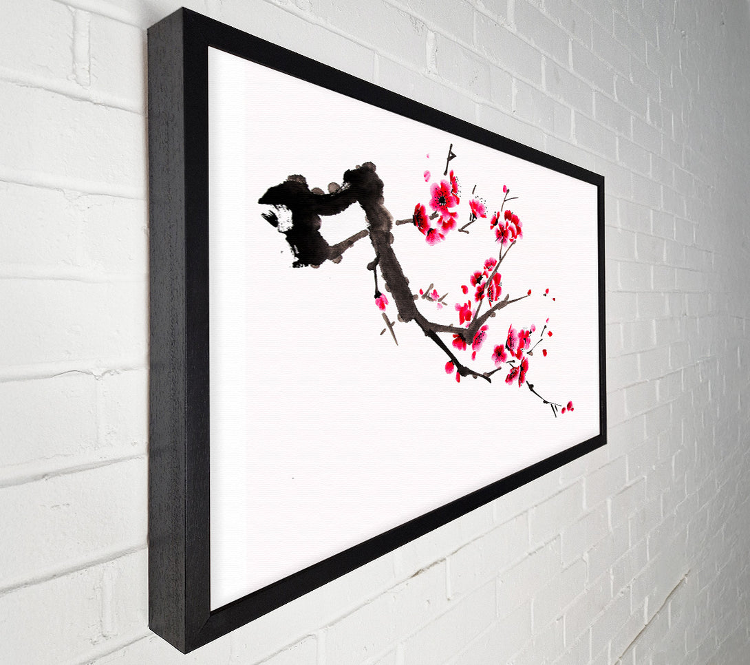 A Canvas Print of Cherry Tree Branch Canvas Art