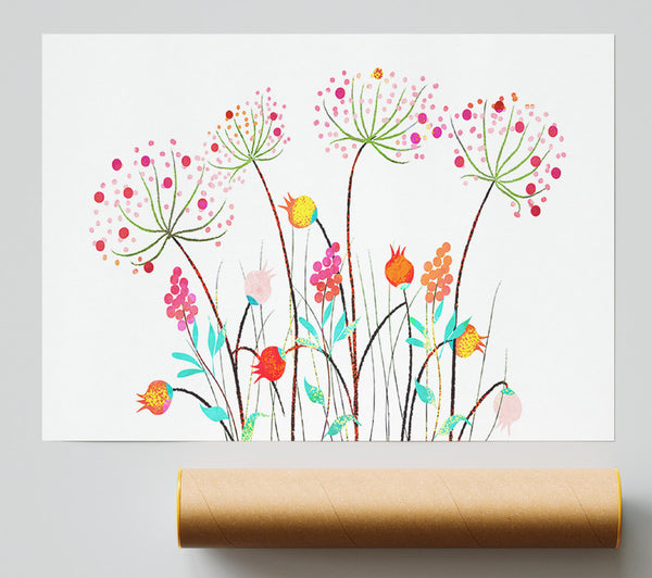 Wild Flower Colours Print