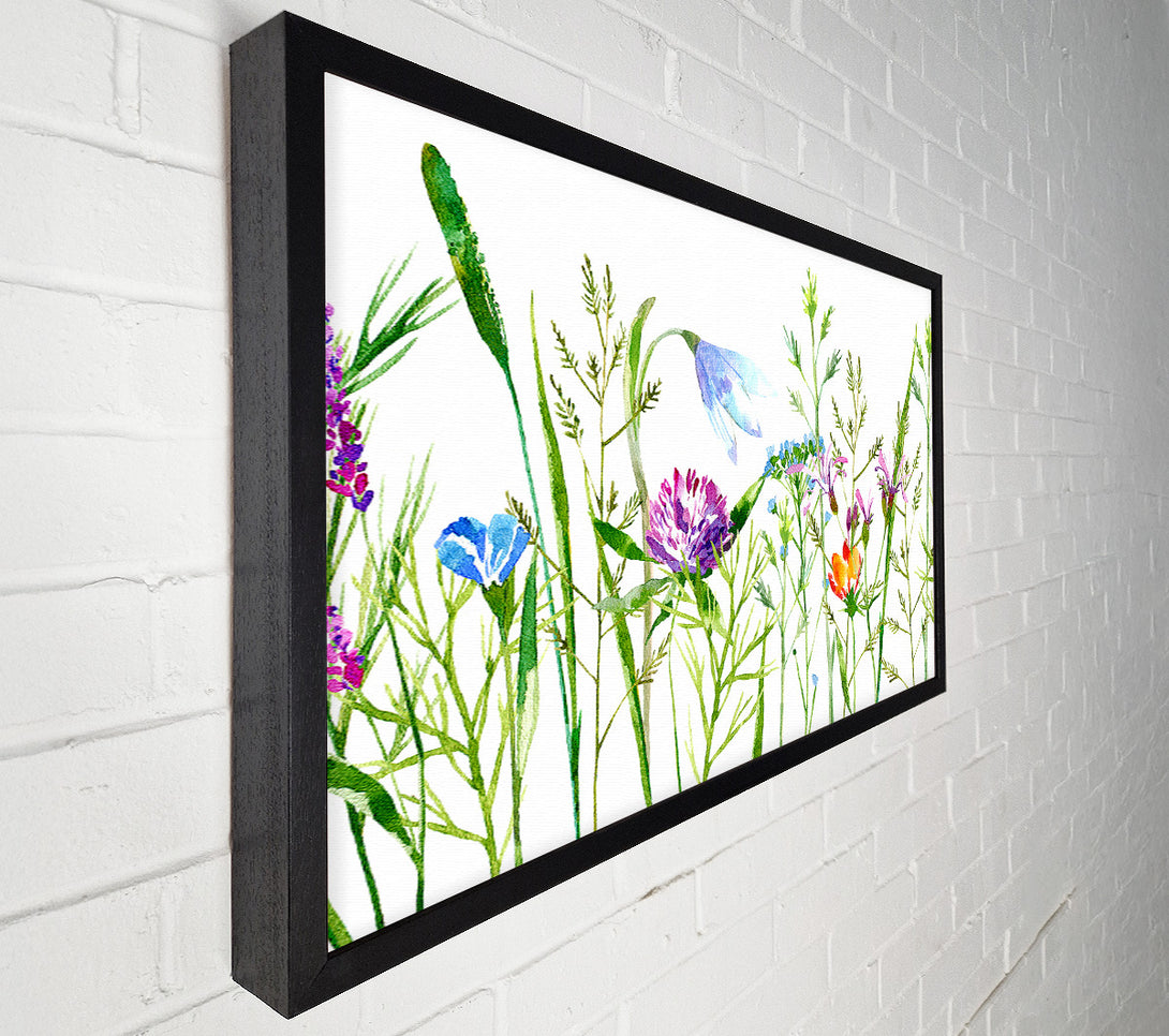  A Canvas Print of English Garden Canvas Print