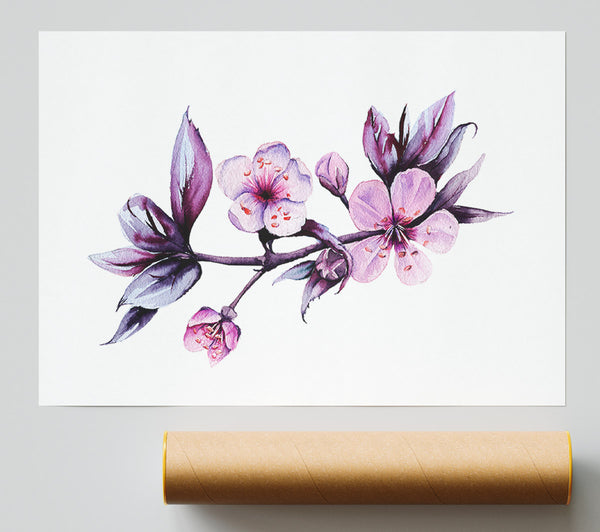 Cherry Tree Beauty Poster