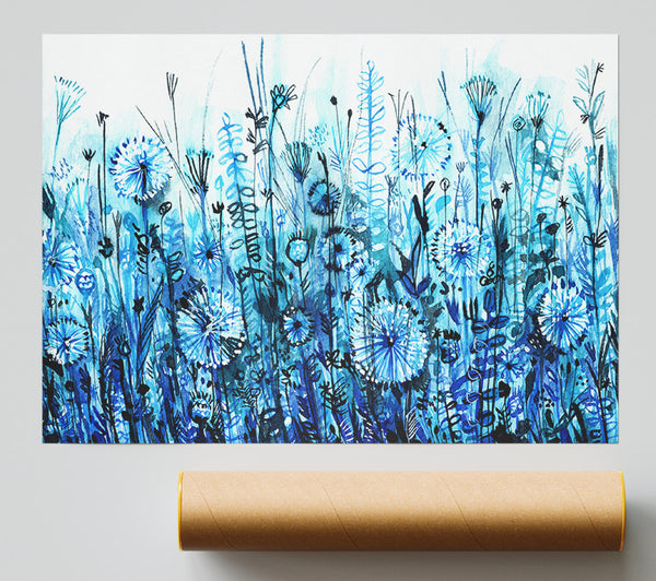 Garden Blues Poster