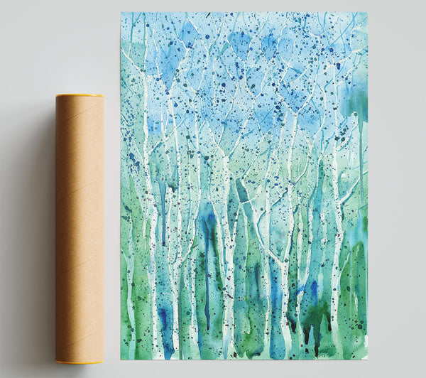Tree Splash Print