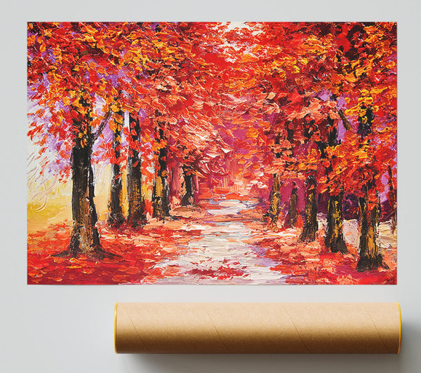Red Delight Giclee Print