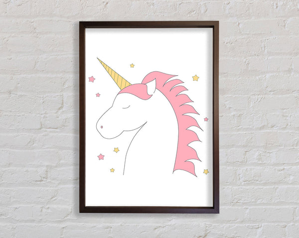 Magical Unicorn Framed Print