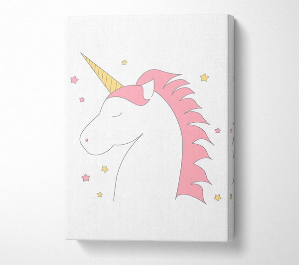  A Canvas Print of Magical Unicorn Canvas Wall Art