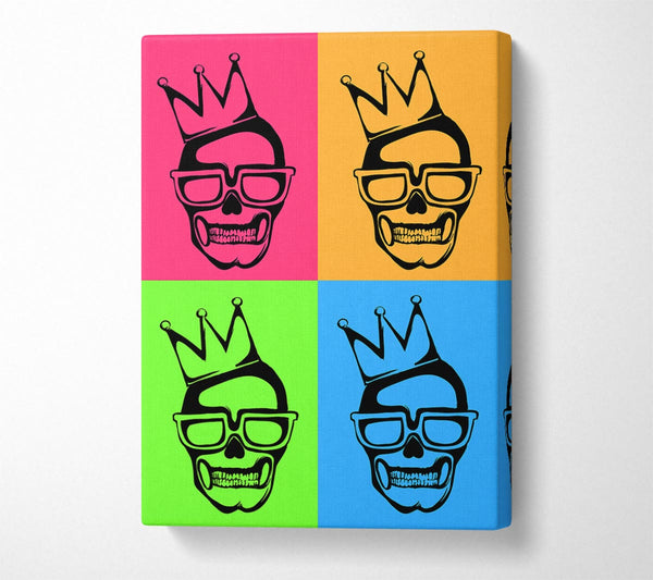  A Canvas Print of Prince Skull Lord Canvas Print