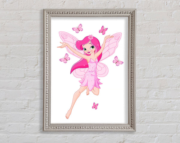 Butterfly Fairy Framed Print