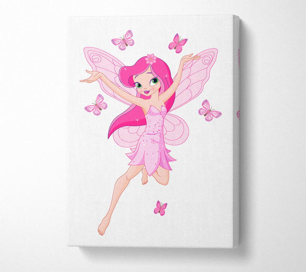  A Canvas Print of Butterfly Fairy Canvas Wall Art
