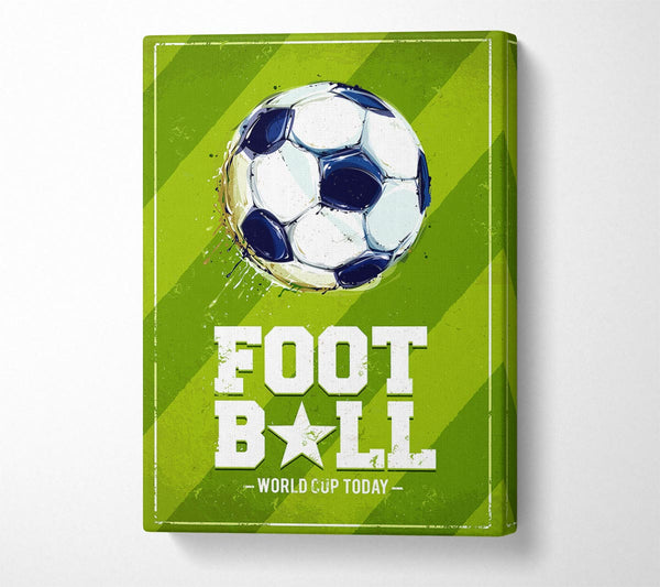  A Canvas Print of Football Madness Canvas Wall Art