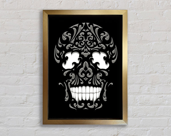 Mexican Skull Framed Print