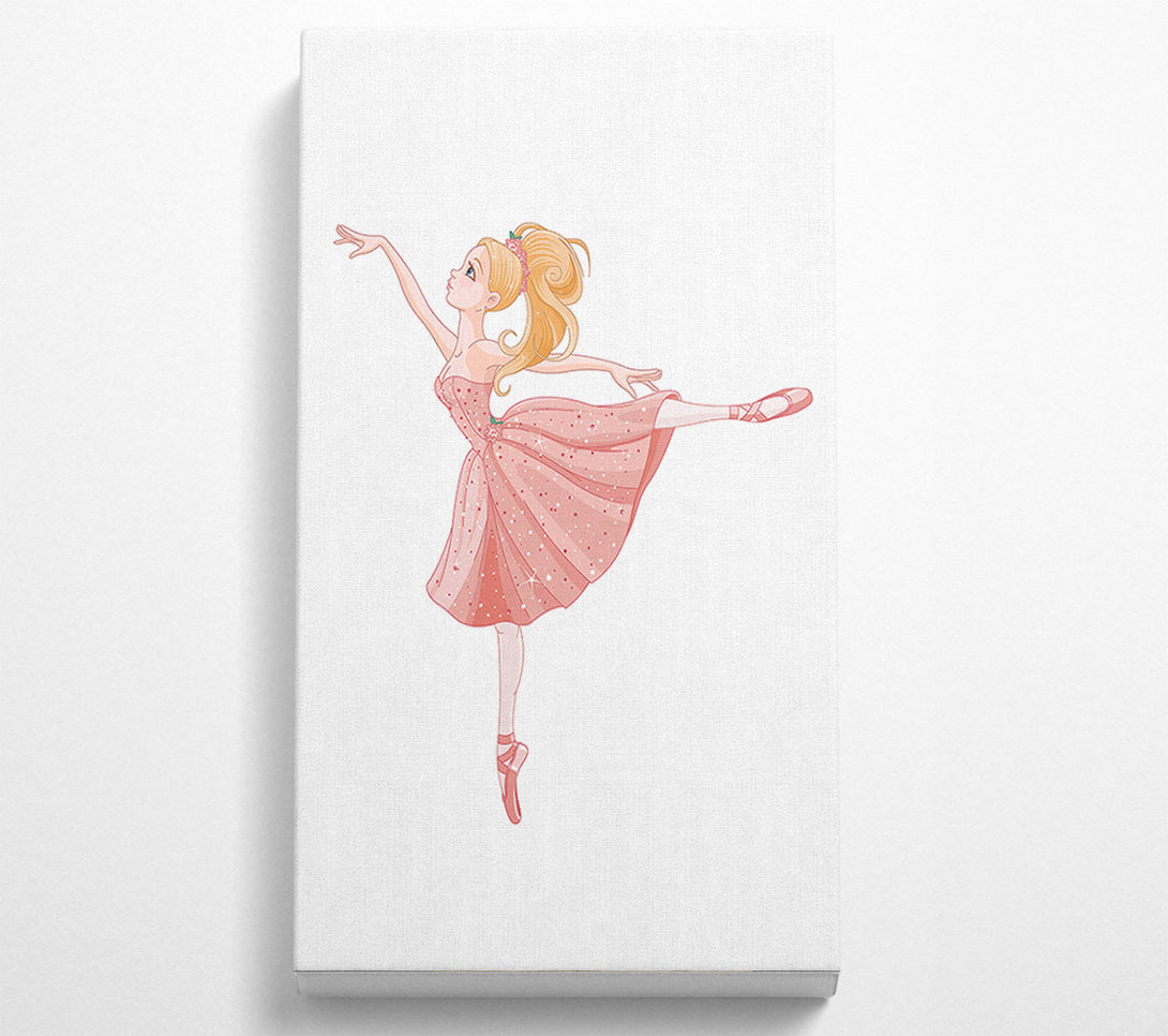  A Canvas Print of Elegant Ballerina Canvas Wall Art