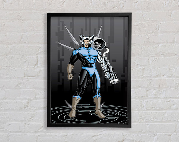Superhero 5 Framed Print