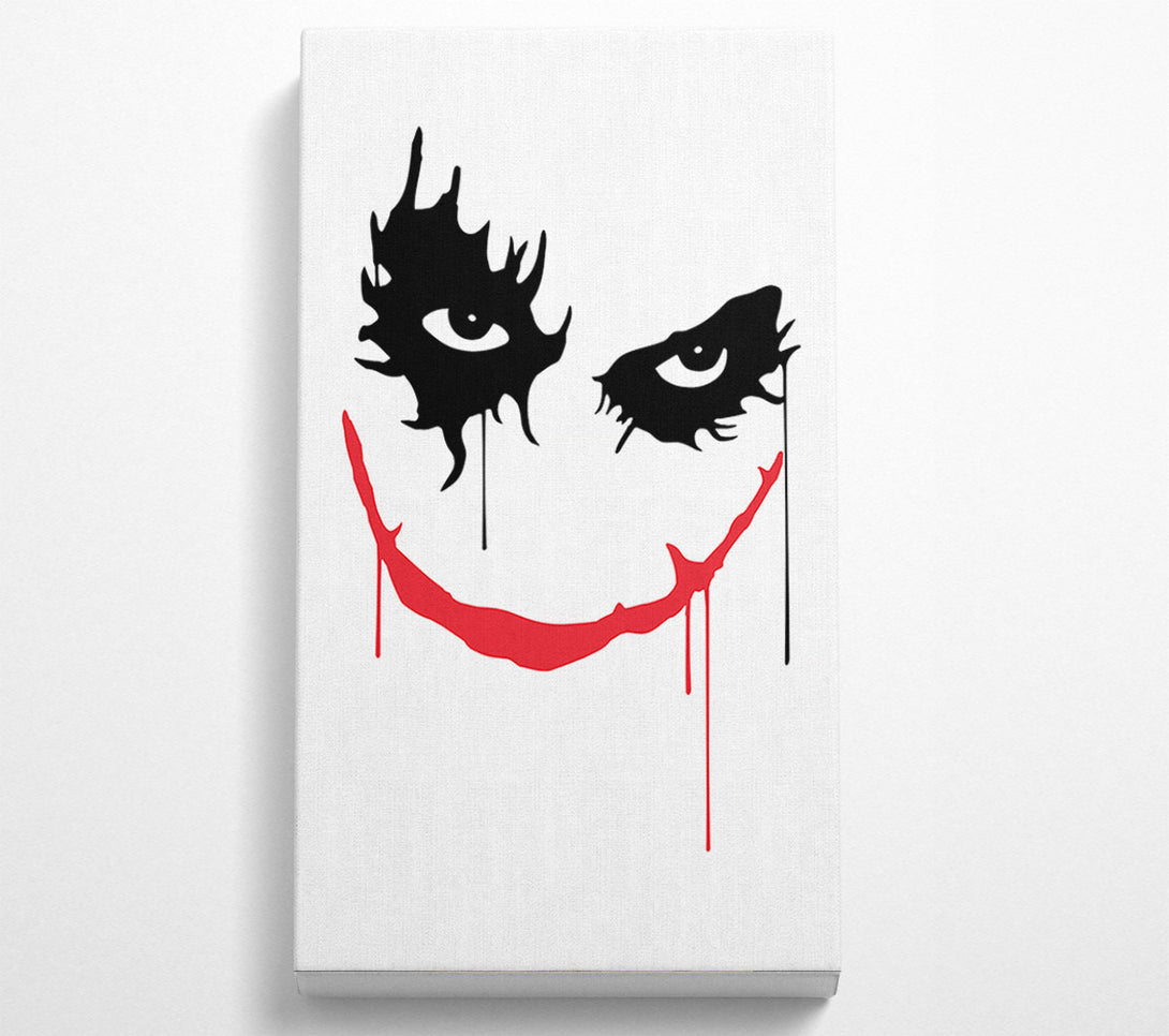  A Canvas Print of Joker Face Canvas Print