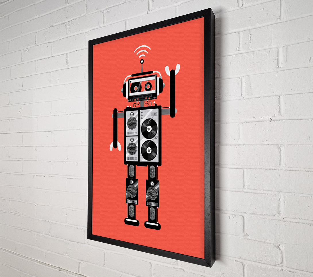  A Canvas Print of Robot Dance Canvas Art