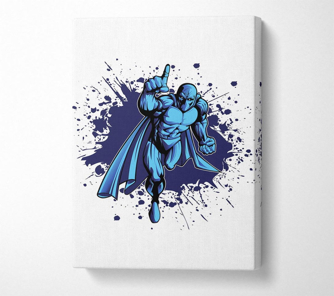  A Canvas Print of Superhero 6 Canvas Wall Art