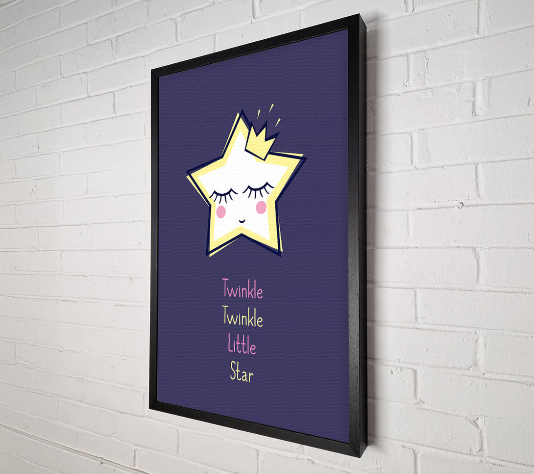  A Canvas Print of Twinkle Twinkle Canvas Wall Art