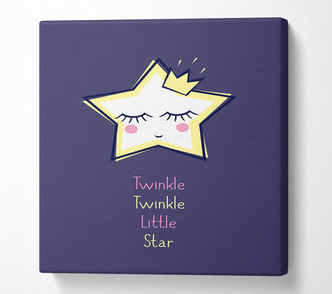  A Canvas Print of Twinkle Twinkle Canvas Wall Art