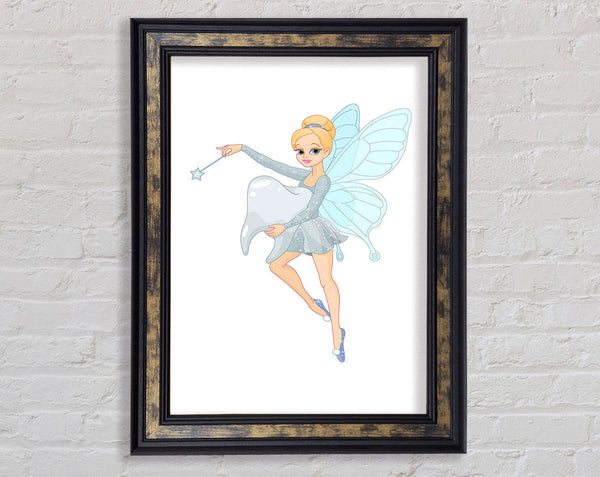 Tooth Fairy Wish Framed Print