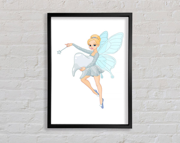 Tooth Fairy Wish Framed Print