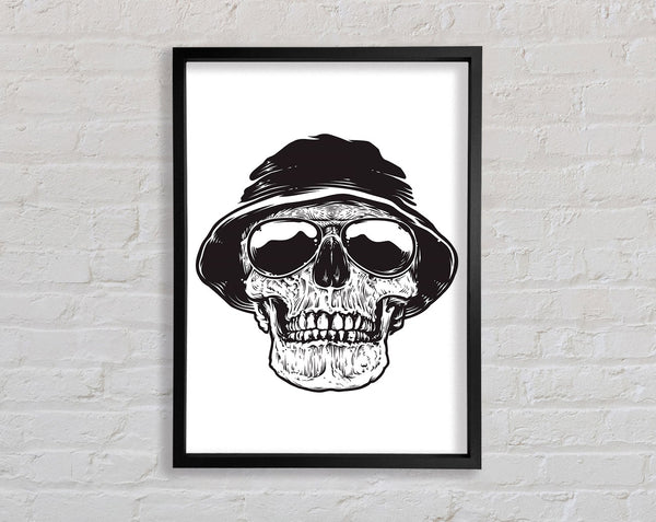 Cool Skull Framed Print