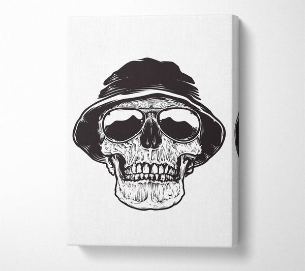  A Canvas Print of Cool Skull Canvas Art