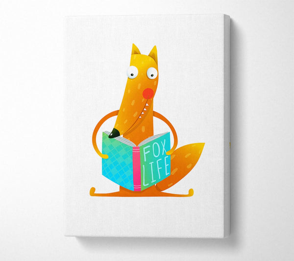  A Canvas Print of Fox Life Canvas Art
