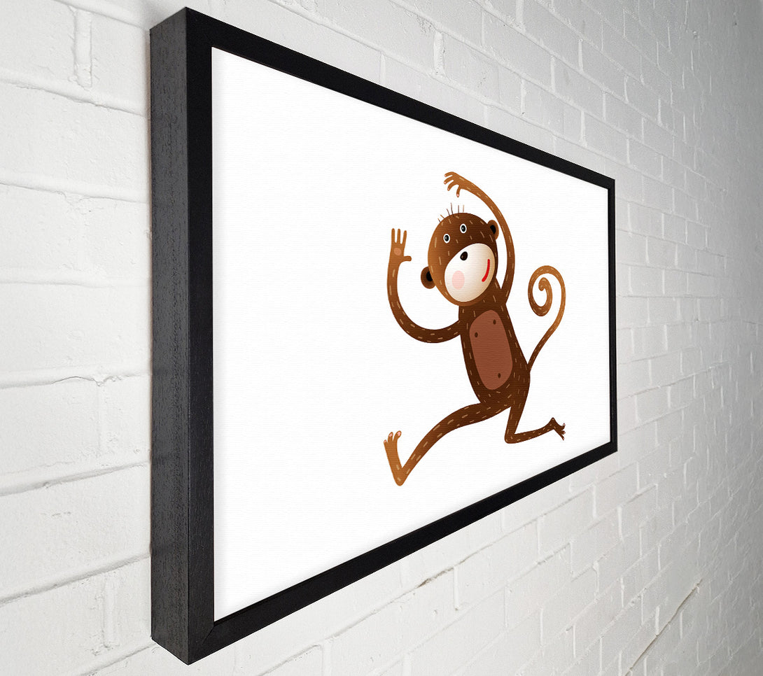  A Canvas Print of Monkey Fun Canvas Print