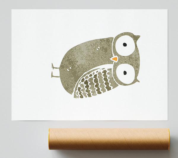 Wise Owl Giclee Print