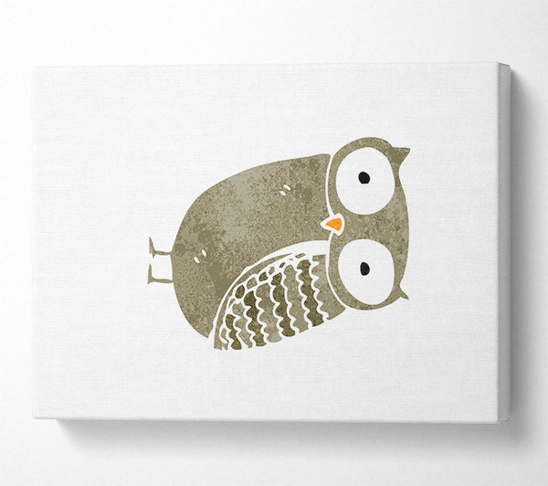  A Canvas Print of Wise Owl Canvas Wall Art