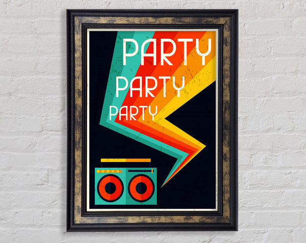 Party Party Party 1 Framed Print