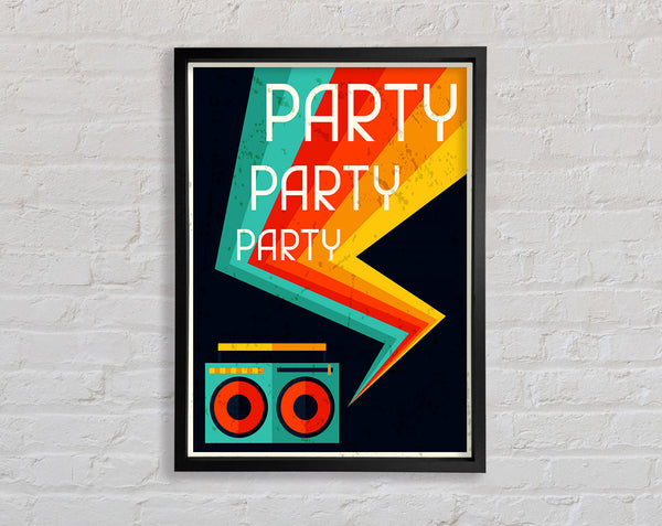 Party Party Party 1 Framed Print