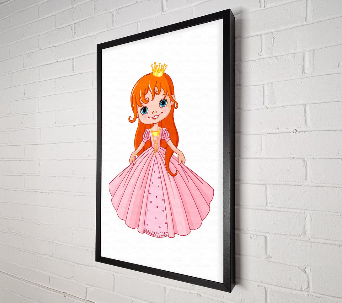  A Canvas Print of Princess Dress Canvas Wall Art