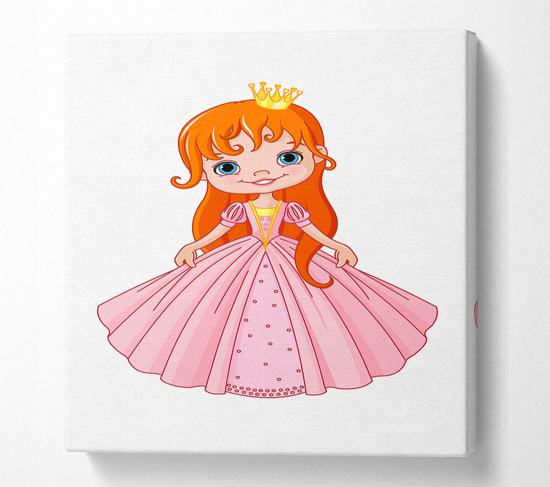  A Canvas Print of Princess Dress Canvas Wall Art