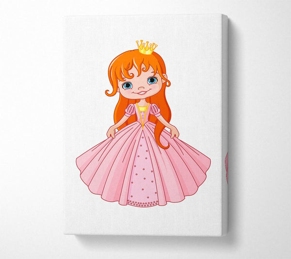  A Canvas Print of Princess Dress Canvas Wall Art