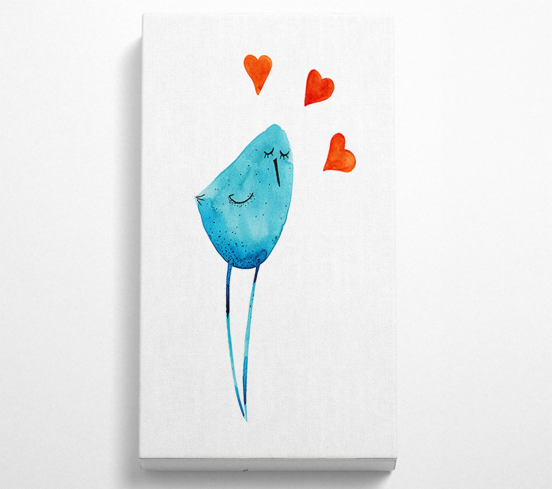  A Canvas Print of Bird Of Love Canvas Art