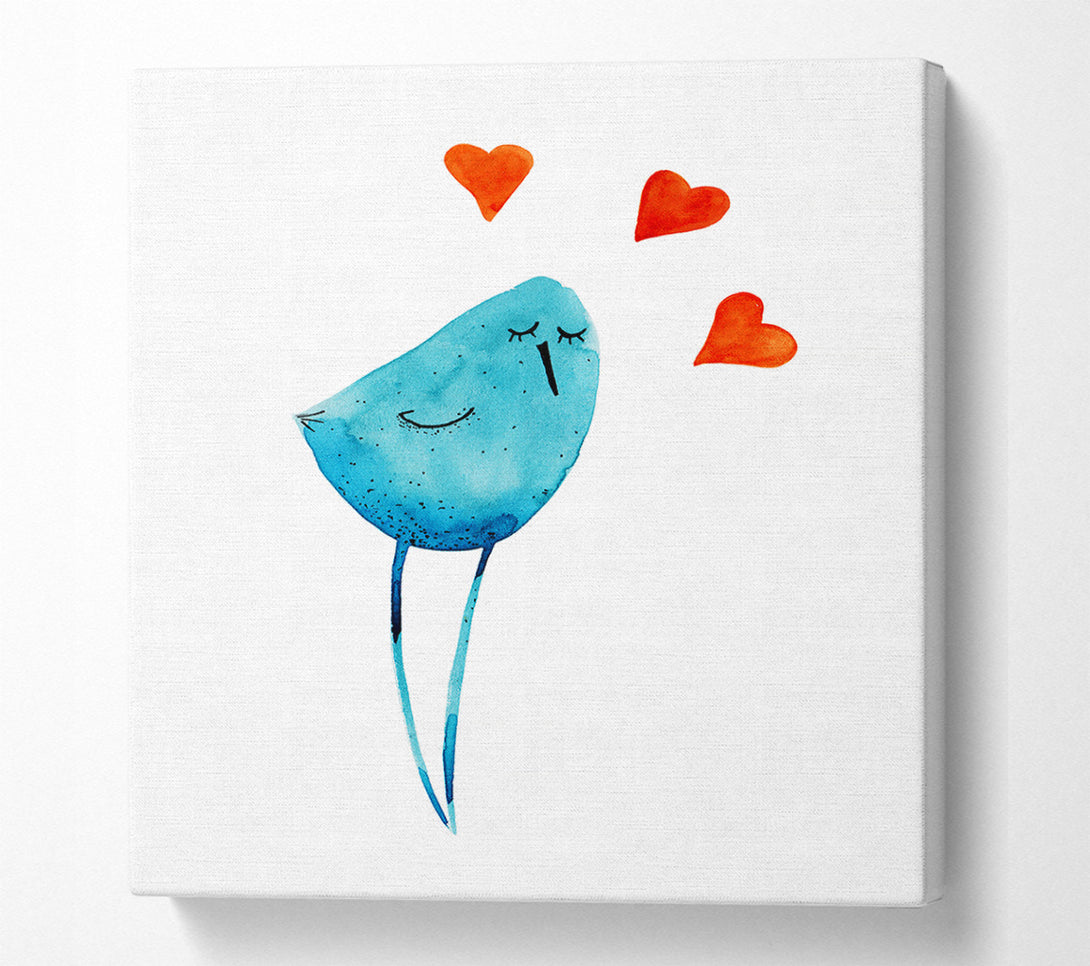  A Canvas Print of Bird Of Love Canvas Art