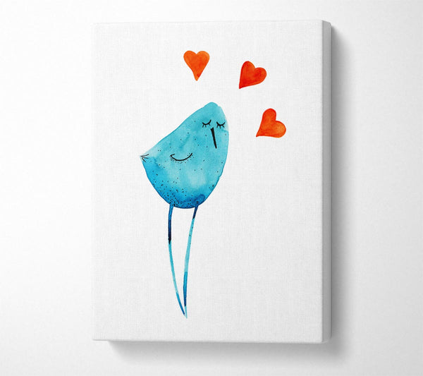  A Canvas Print of Bird Of Love Canvas Art