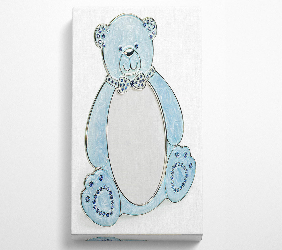 A Canvas Print of Teady Bear Sparkle Canvas Print