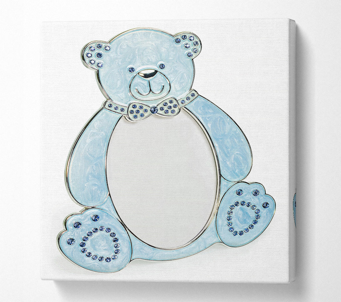  A Canvas Print of Teady Bear Sparkle Canvas Print
