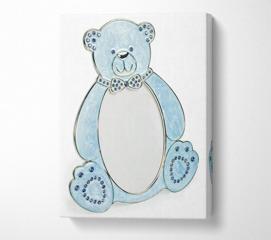  A Canvas Print of Teady Bear Sparkle Canvas Print
